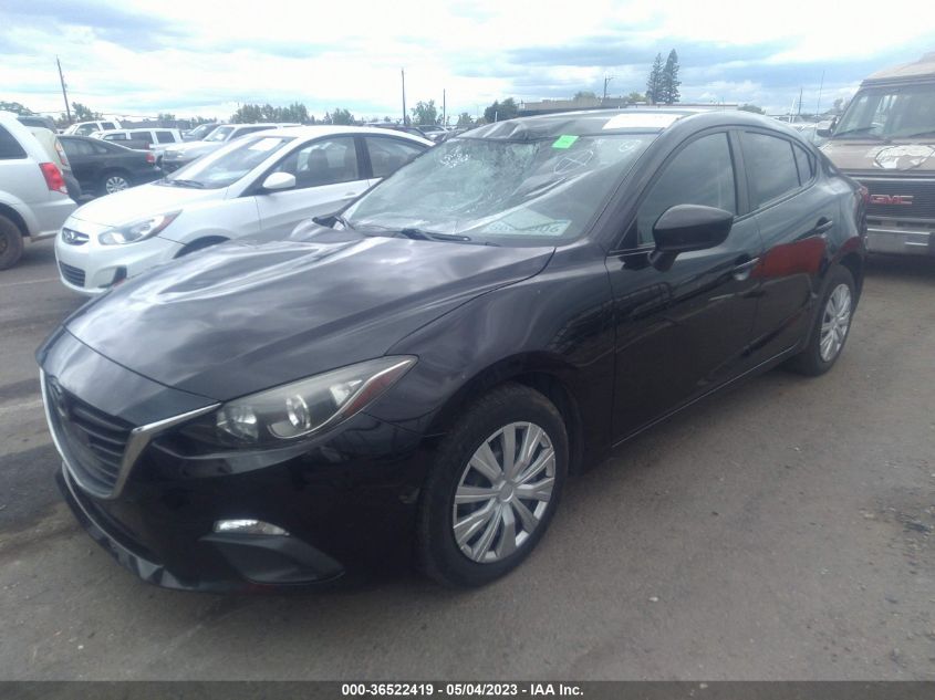 2016 MAZDA MAZDA3 I SPORT - JM1BM1T79G1319252