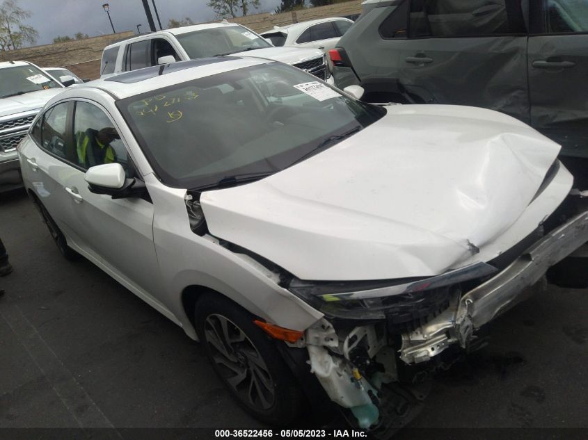 2018 HONDA CIVIC SEDAN EX - 2HGFC2F70JH562058