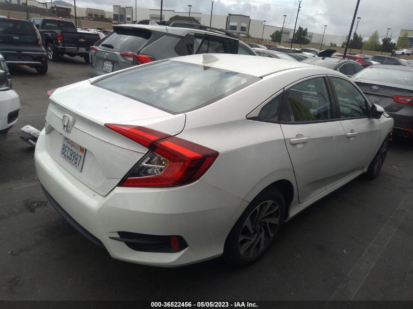 2018 HONDA CIVIC SEDAN EX - 2HGFC2F70JH562058