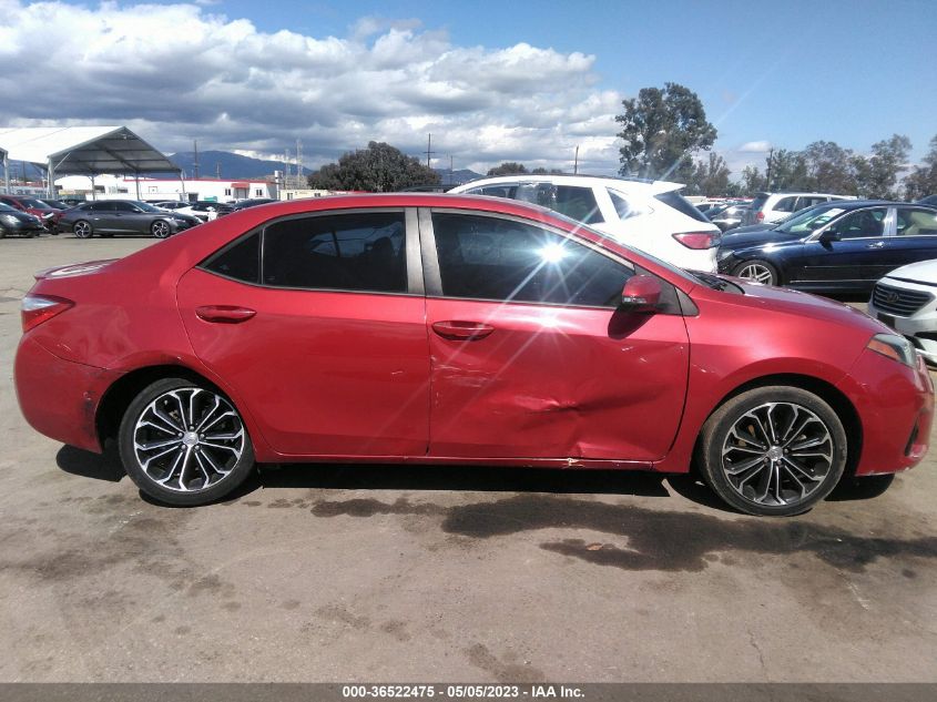 2014 TOYOTA COROLLA L/LE/S/S PLUS/LE PLUS - 5YFBURHE5EP112422