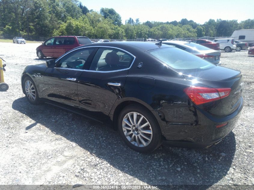 2014 MASERATI GHIBLI ZAM57XSA4E1098334