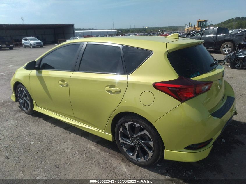 2017 TOYOTA COROLLA IM - JTNKARJE1HJ545369