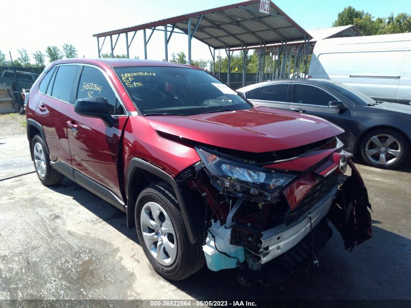 2022 TOYOTA RAV4 LE - JTMH1RFV7ND091386