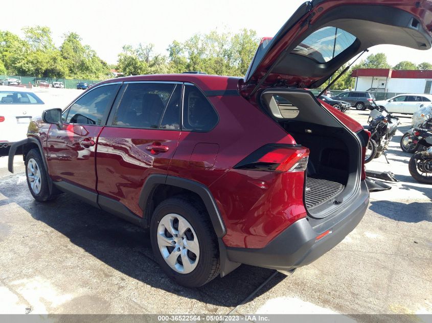 2022 TOYOTA RAV4 LE - JTMH1RFV7ND091386