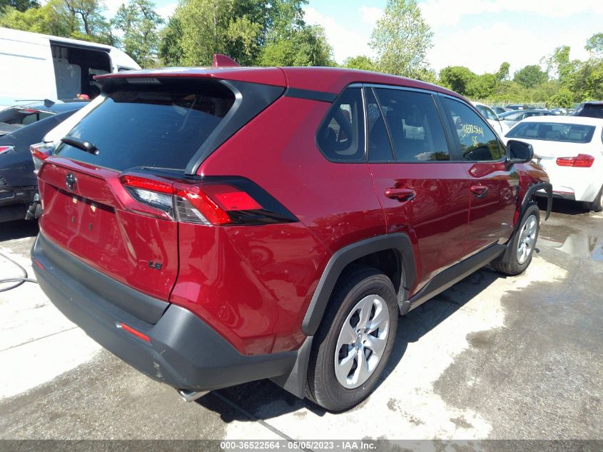 2022 TOYOTA RAV4 LE - JTMH1RFV7ND091386