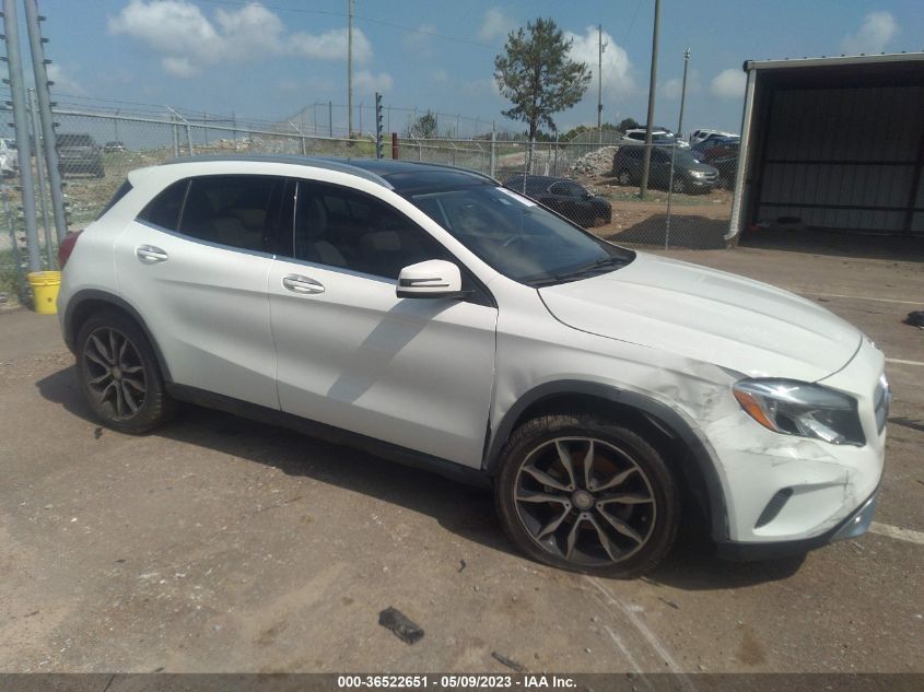 2016 MERCEDES-BENZ GLA GLA 250 - WDCTG4EB4GJ229404