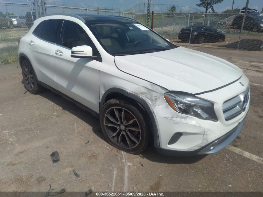 2016 MERCEDES-BENZ GLA GLA 250 - WDCTG4EB4GJ229404