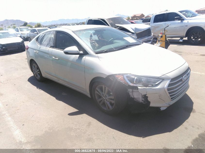 2018 HYUNDAI ELANTRA SEL - 5NPD84LF7JH391606