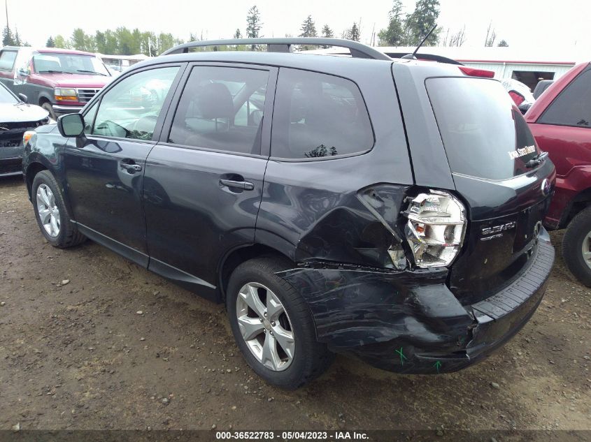 2015 SUBARU FORESTER 2.5I PREMIUM - JF2SJADC1FH834337