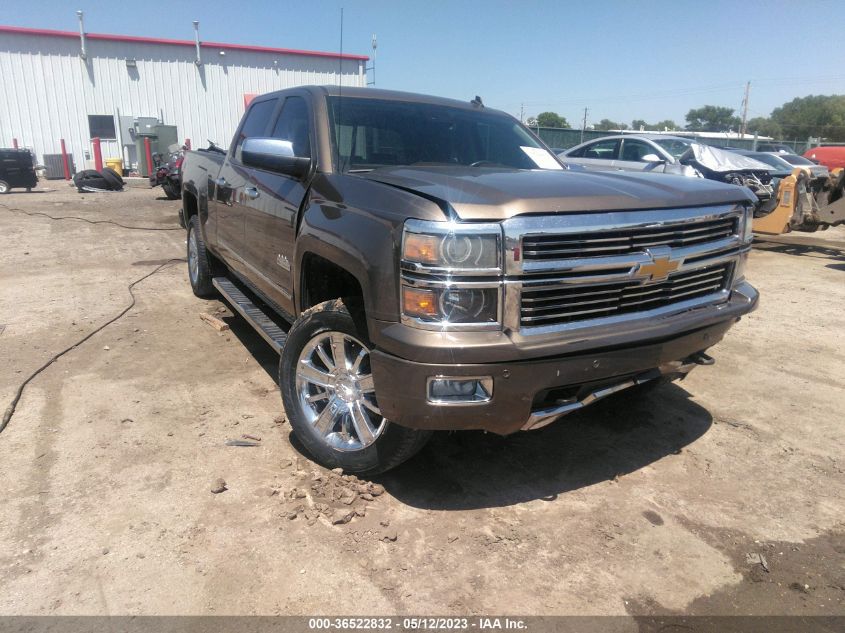 2014 CHEVROLET SILVERADO 1500 HIGH COUNTRY - 3GCUKTEC6EG387365