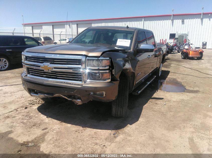 2014 CHEVROLET SILVERADO 1500 HIGH COUNTRY - 3GCUKTEC6EG387365