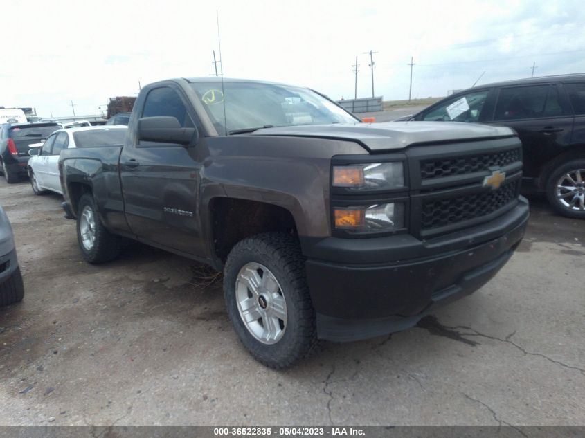 2014 CHEVROLET SILVERADO 1500 WORK TRUCK - 1GCNCPEH5EZ339456