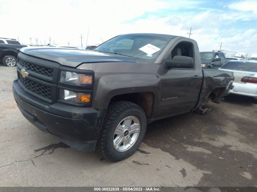 2014 CHEVROLET SILVERADO 1500 WORK TRUCK - 1GCNCPEH5EZ339456