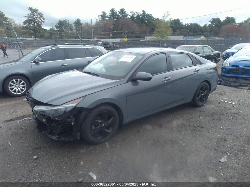 2021 HYUNDAI ELANTRA PREFERRED - KMHLM4AG8MU142305