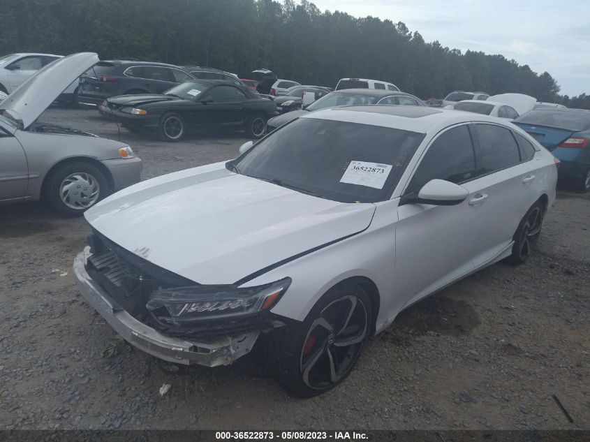 2018 HONDA ACCORD SEDAN SPORT 2.0T - 1HGCV2F39JA051621