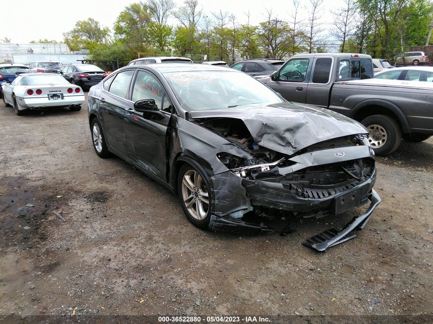 VIN 3FA6P0HD4JR192950 2018 FORD FUSION SE