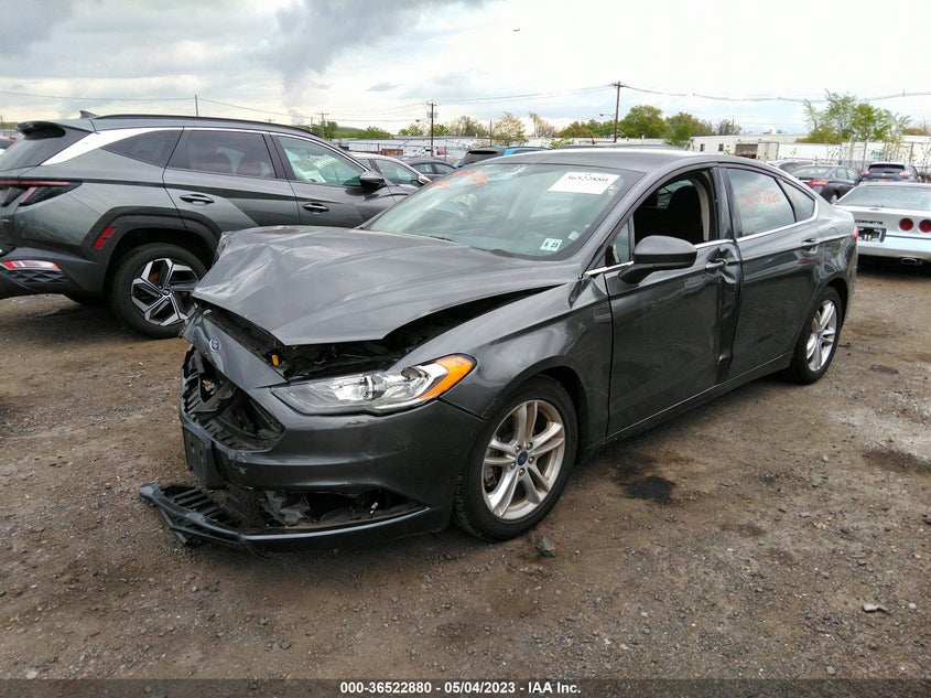 VIN 3FA6P0HD4JR192950 2018 FORD FUSION SE