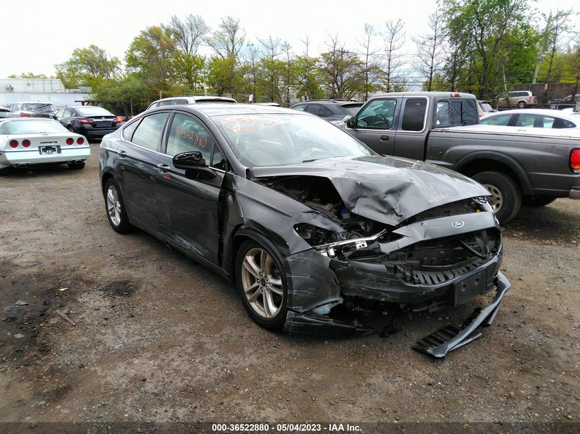 VIN 3FA6P0HD4JR192950 2018 FORD FUSION SE