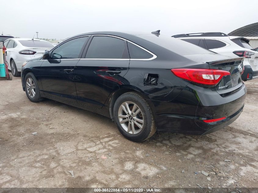 2017 HYUNDAI SONATA 2.4L - 5NPE24AF5HH563277