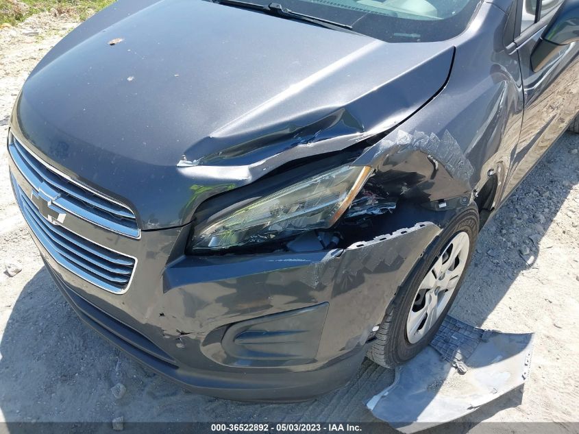 2016 CHEVROLET TRAX LS - 3GNCJKSB2GL273238