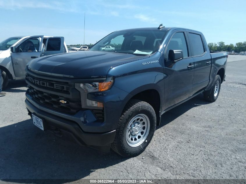2023 CHEVROLET SILVERADO 1500 WORK TRUCK - 3GCPDAEK5PG238287