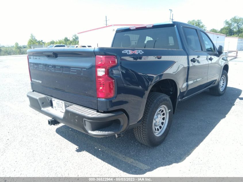 2023 CHEVROLET SILVERADO 1500 WORK TRUCK - 3GCPDAEK5PG238287