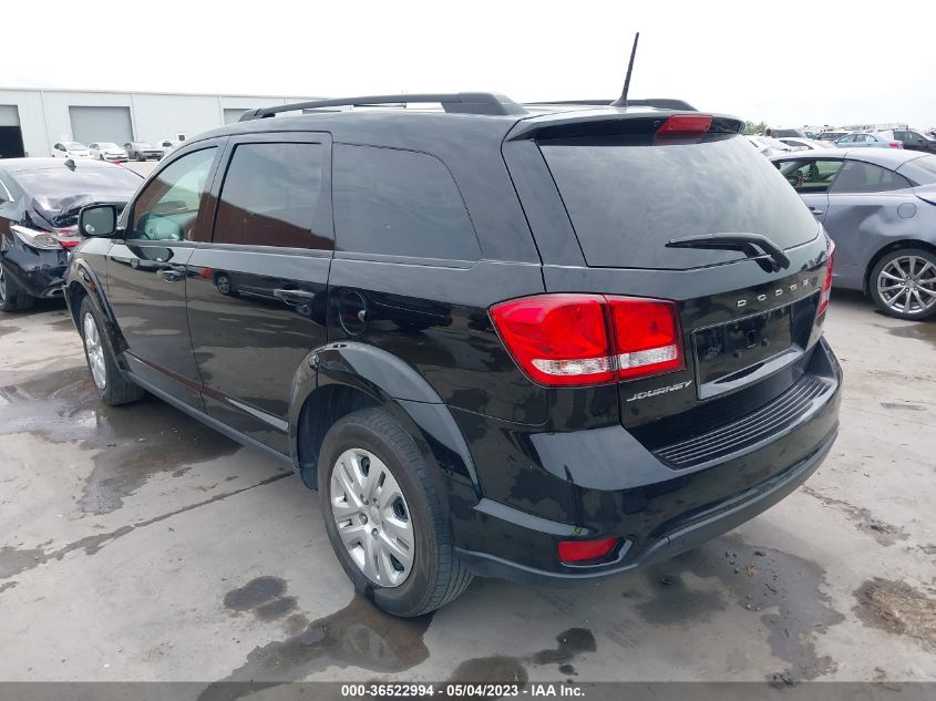 2019 DODGE JOURNEY SE - 3C4PDCBB8KT816219