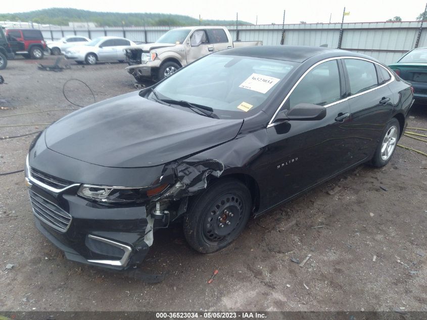 2016 CHEVROLET MALIBU LS - 1G1ZB5STXGF221630