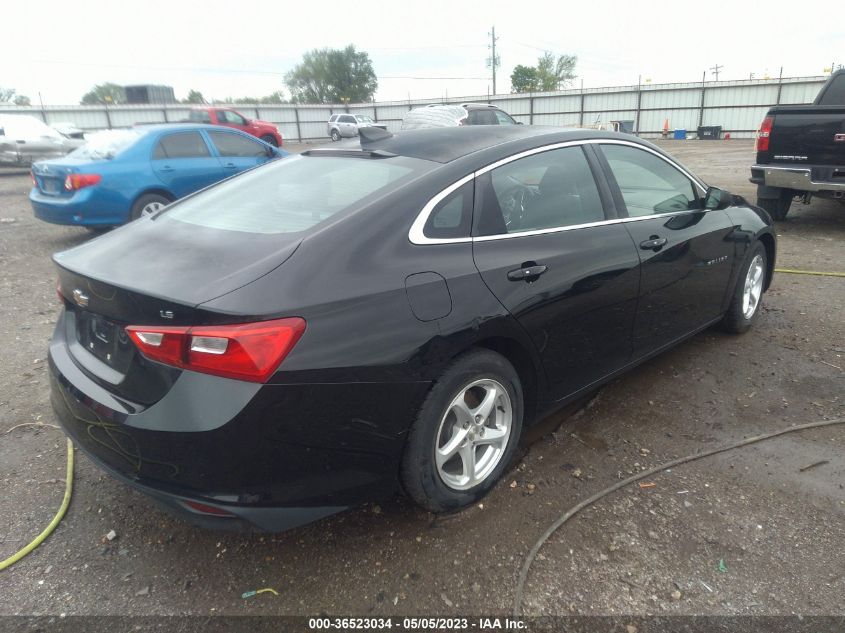 2016 CHEVROLET MALIBU LS - 1G1ZB5STXGF221630