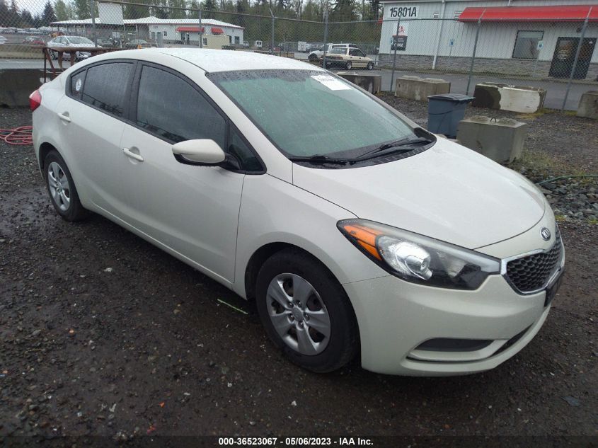 2014 KIA FORTE LX - KNAFK4A67E5134977