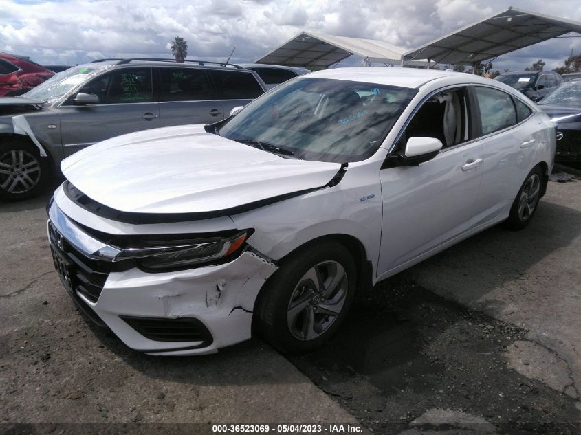 2020 HONDA INSIGHT EX 19XZE4F53LE006471