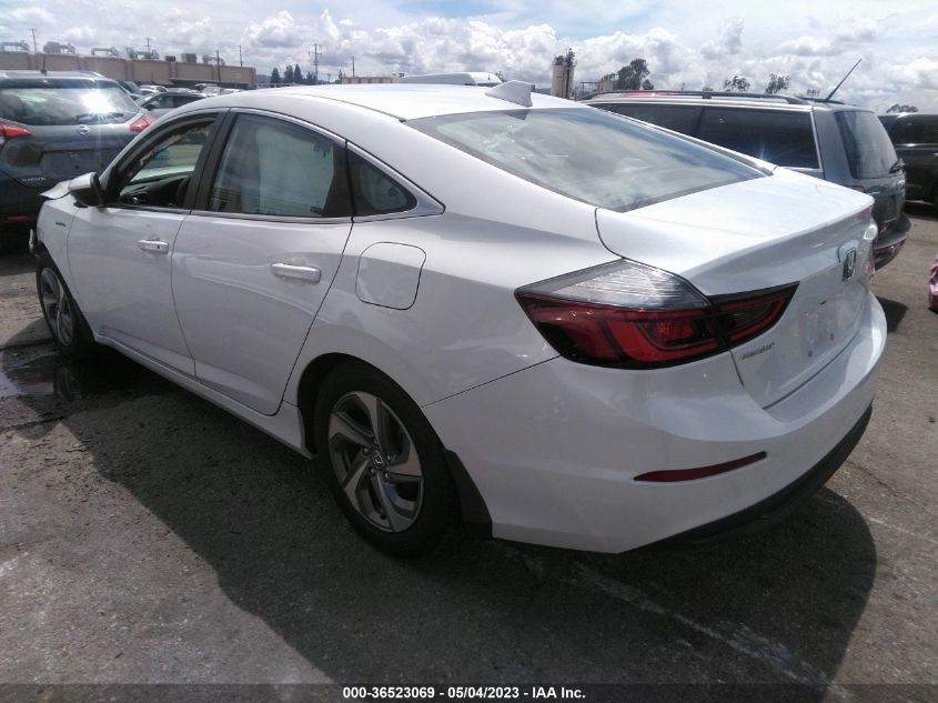 2020 HONDA INSIGHT EX 19XZE4F53LE006471