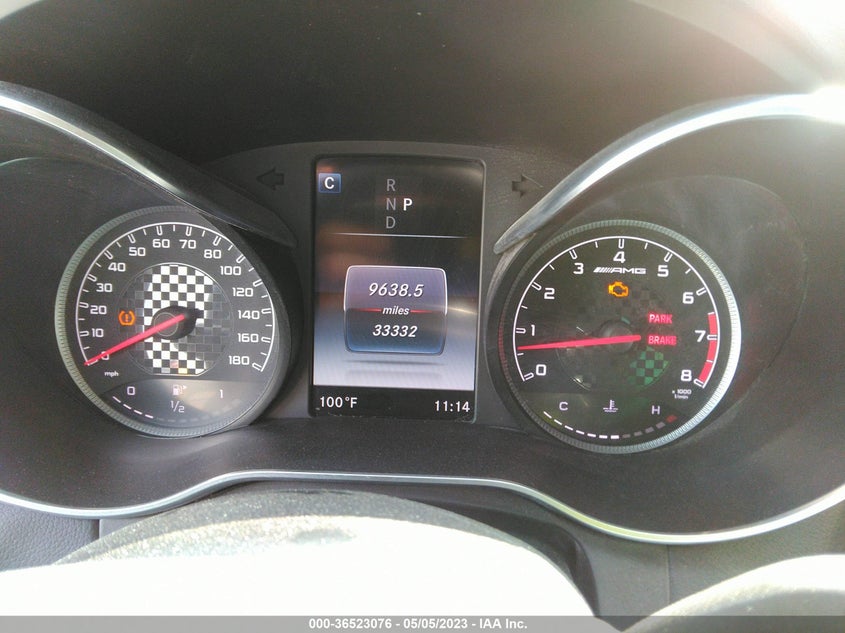 VIN WDDWK6EB1JF695515 2018 MERCEDES-BENZ C-CLASS AMG C 43