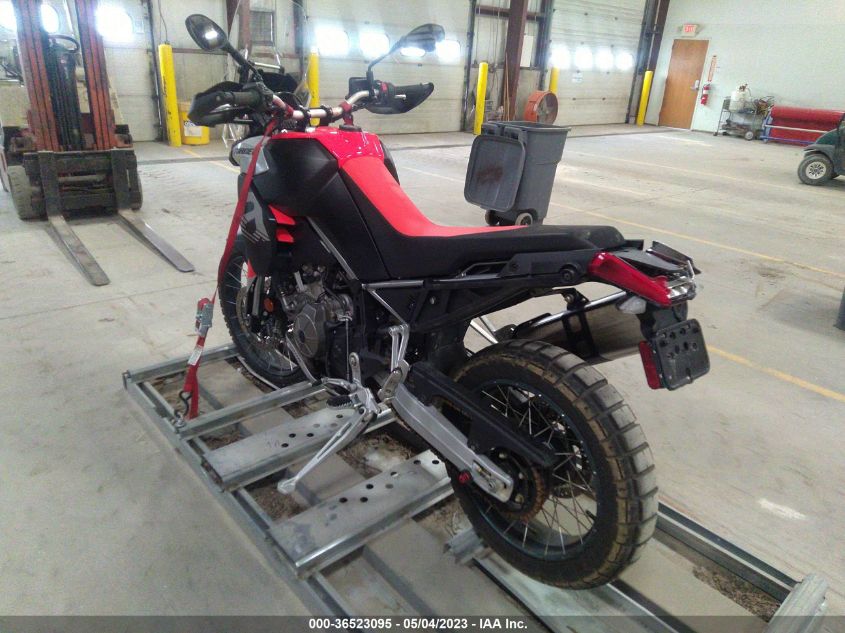 2022 APRILIA TUAREG 660 ZD4XBUA09NS000478