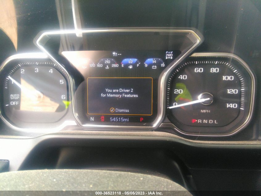 2020 GMC SIERRA 1500 DENALI - 1GTU9FEL7LZ176542