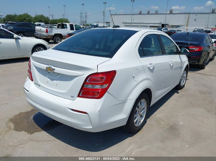 2017 CHEVROLET SONIC LT - 1G1JD5SG4H4132207