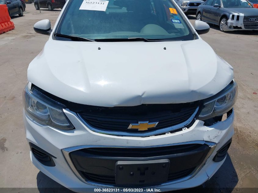 2017 CHEVROLET SONIC LT - 1G1JD5SG4H4132207