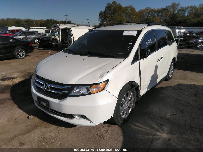 2016 HONDA ODYSSEY SE - 5FNRL5H32GB139407