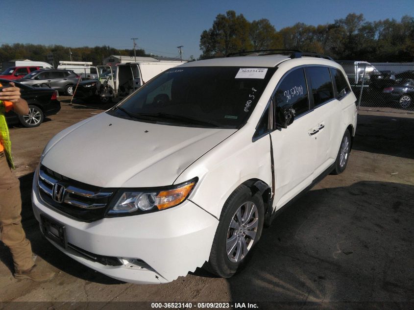 2016 HONDA ODYSSEY SE - 5FNRL5H32GB139407