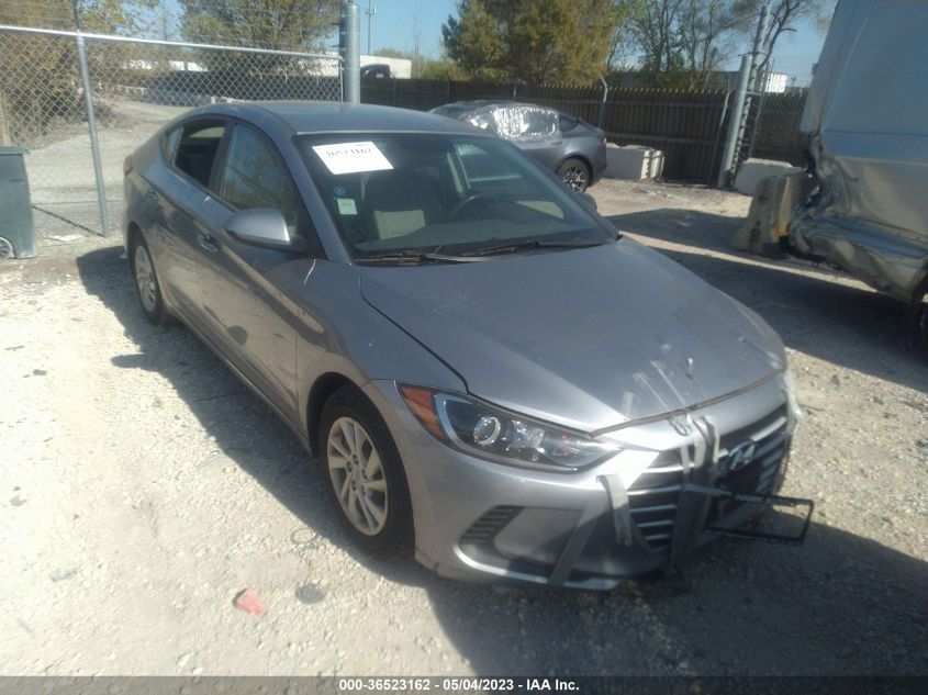 2017 HYUNDAI ELANTRA SE - 5NPD74LF9HH181750