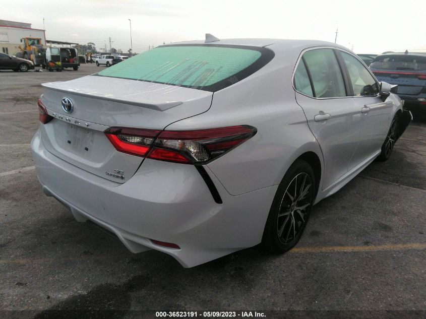 2022 TOYOTA CAMRY HYBRID - 4T1G31AK8NU045310