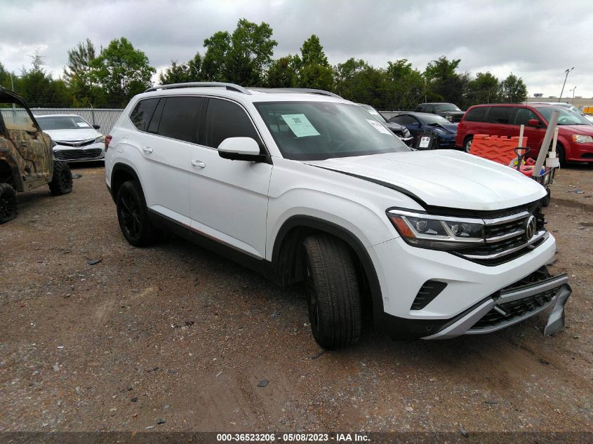 2021 VOLKSWAGEN ATLAS 3.6L V6 SEL PREMIUM - 1V2TR2CAXMC513584