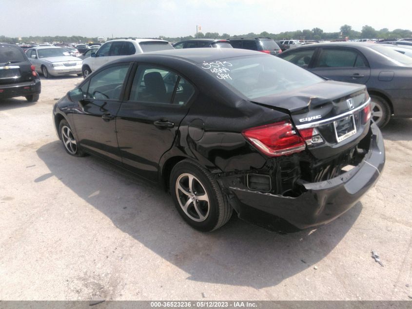 2015 HONDA CIVIC SE - 19XFB2F78FE018718