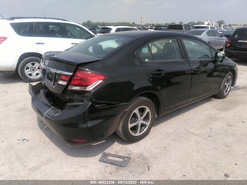 2015 HONDA CIVIC SE - 19XFB2F78FE018718