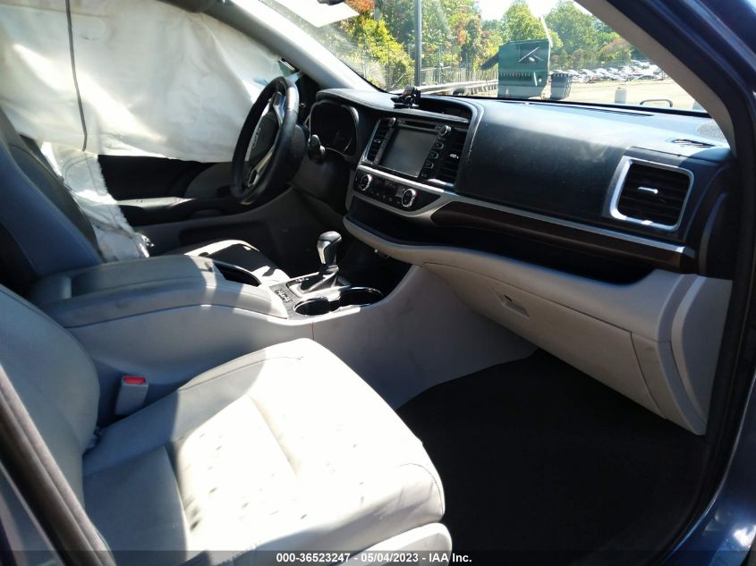 2015 TOYOTA HIGHLANDER LIMITED - 5TDYKRFH0FS043838