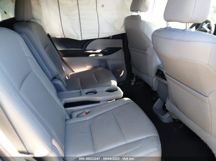 2015 TOYOTA HIGHLANDER LIMITED - 5TDYKRFH0FS043838