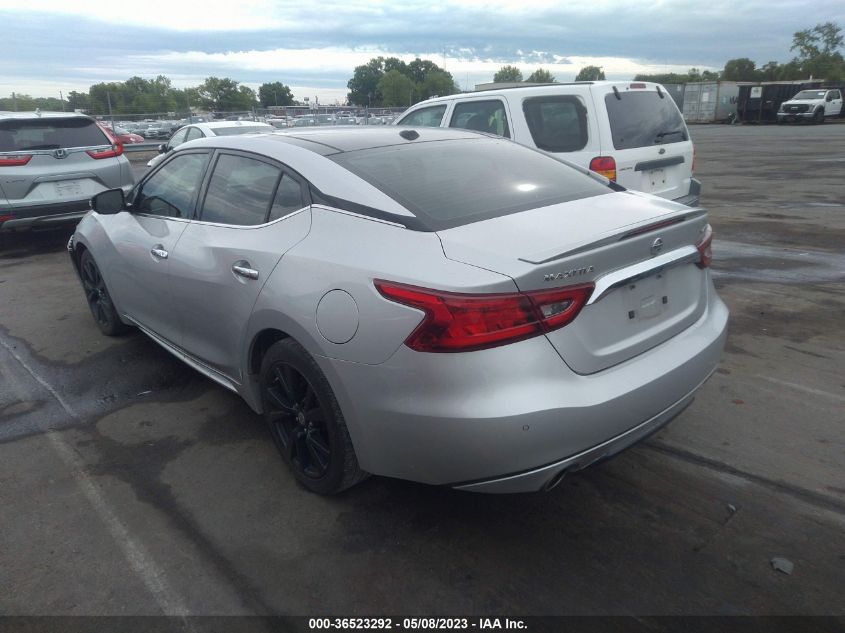 2016 NISSAN MAXIMA 3.5 PLATINUM - 1N4AA6APXGC410951