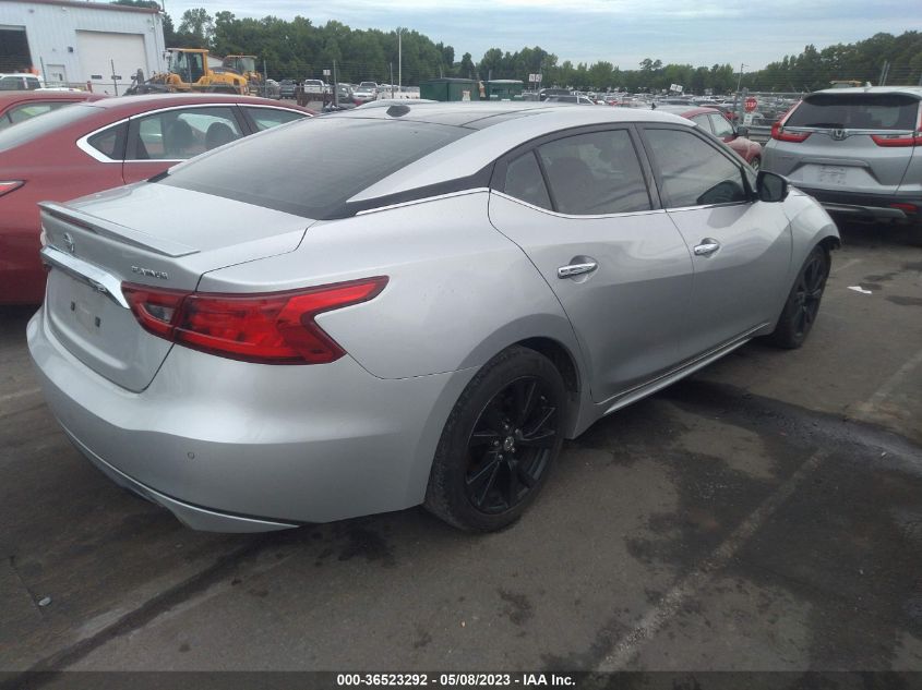 2016 NISSAN MAXIMA 3.5 PLATINUM - 1N4AA6APXGC410951