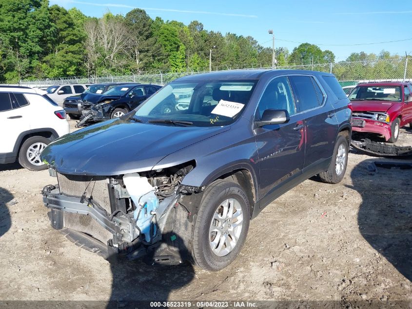 2021 CHEVROLET TRAVERSE LS - 1GNERFKW9MJ130771