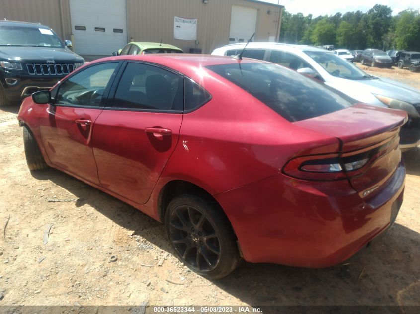 2013 DODGE DART SXT - 1C3CDFBA6DD322462